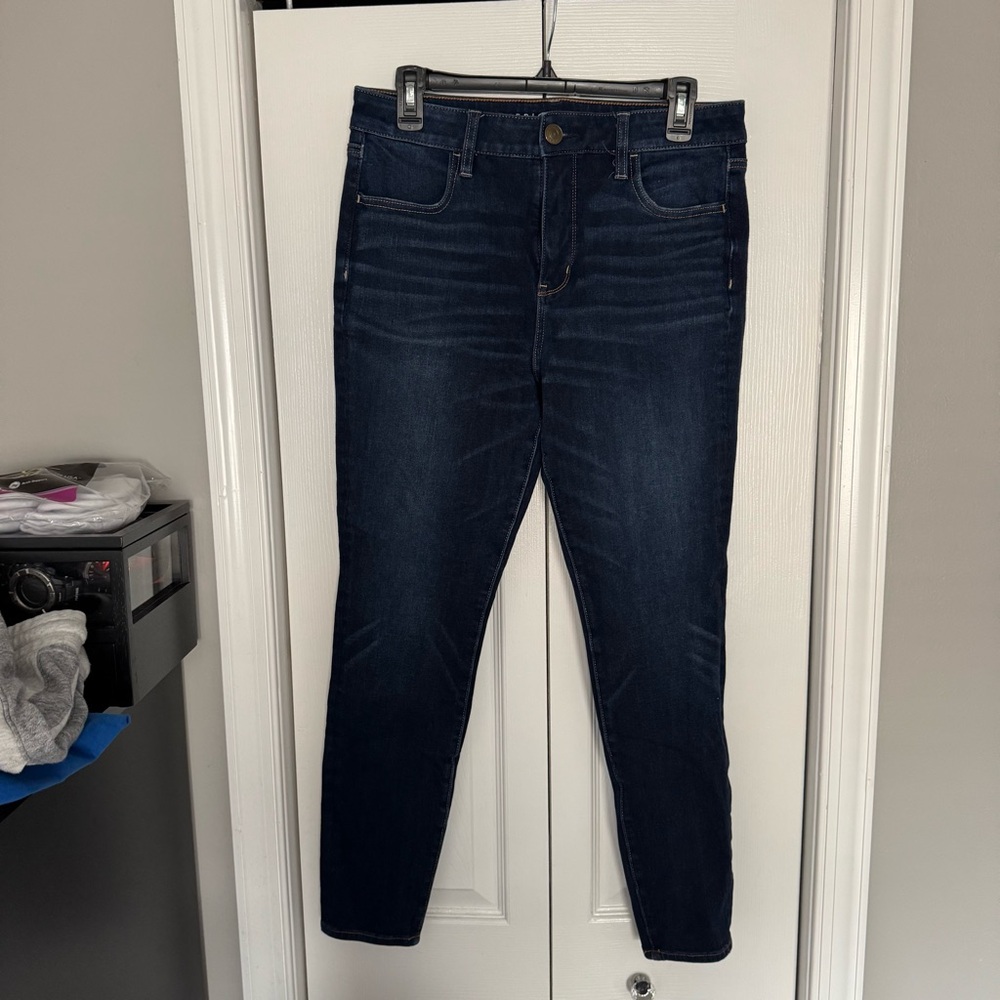 American Eagle Dark Blue Denim Jeans - The Dream Jean